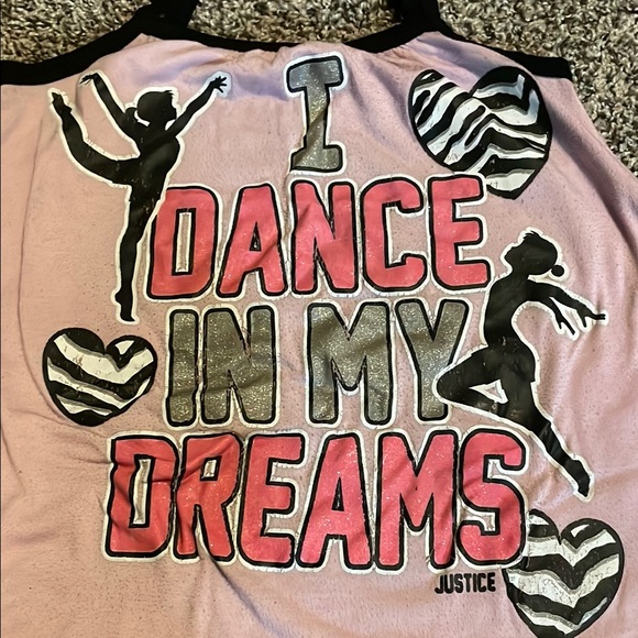 Justice Pink Pajama Set - Dance in My Dreams - Picture 2 of 10